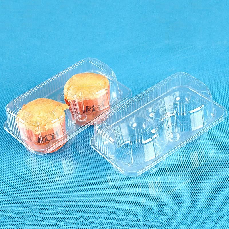 Plastic bakery Cookie Food Clamshell Packaging