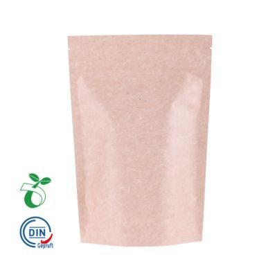 Chia Seed Reusable Zipper Barrier Standup Kraft Bags