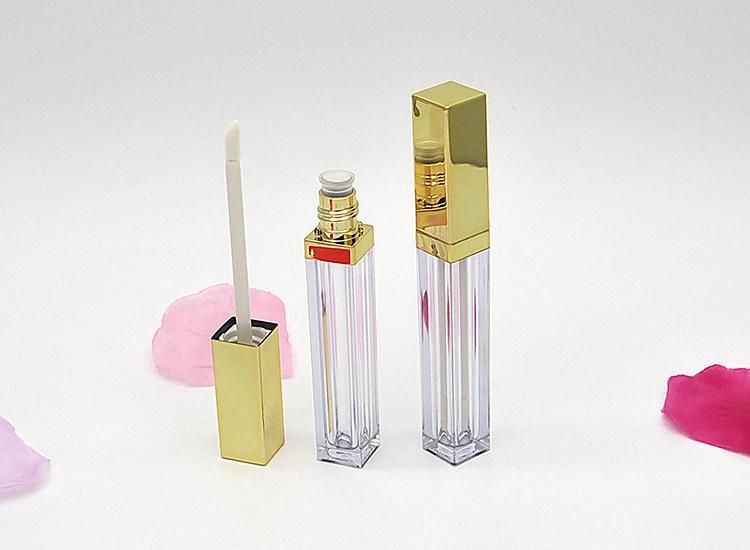 4ml Spot Square Rose Gold Lip Gloss Tube Empty Tube DIY Lip Glaze Empty Tube Empty Bottle Eyeliner Liquid Bottling