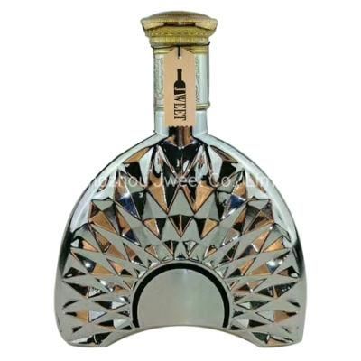 Transparent Glass Brandy Bottle Tequila Glass Wine Bottle