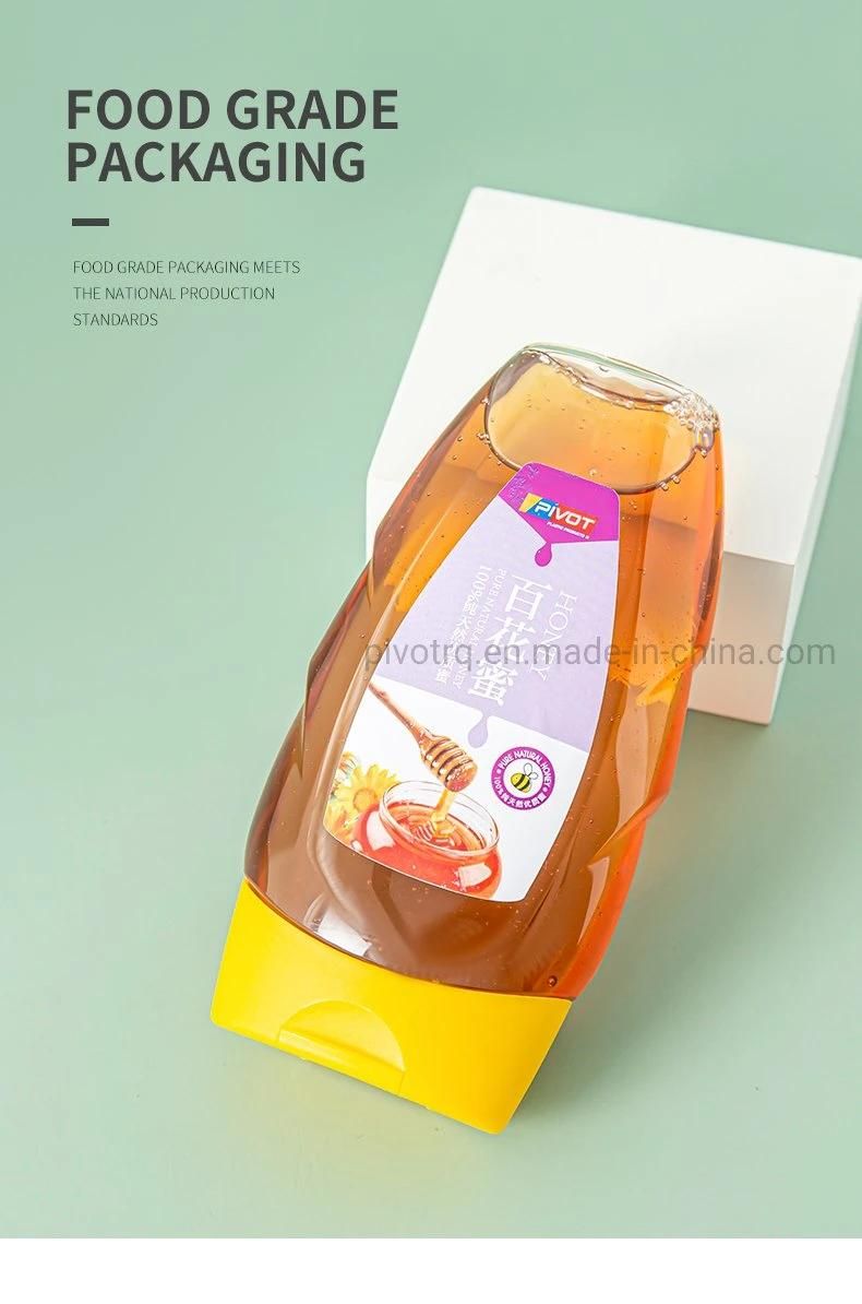 465g Food Grade Pet Honey Squeeze Bottle for Packing Honey Syrup