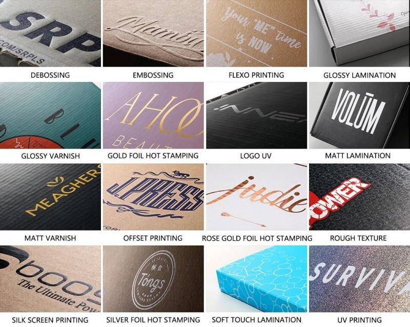 Different Models of Custom Corrugated Cardboard Box