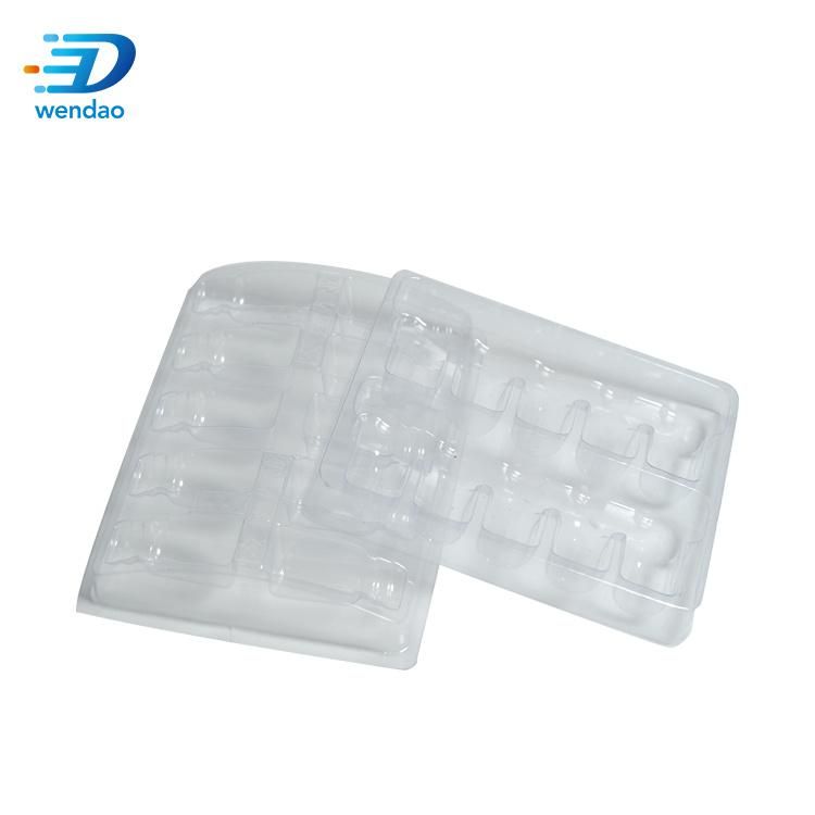 White Red Clear Green Vial Plastic Packing Ampoule Tray Insert