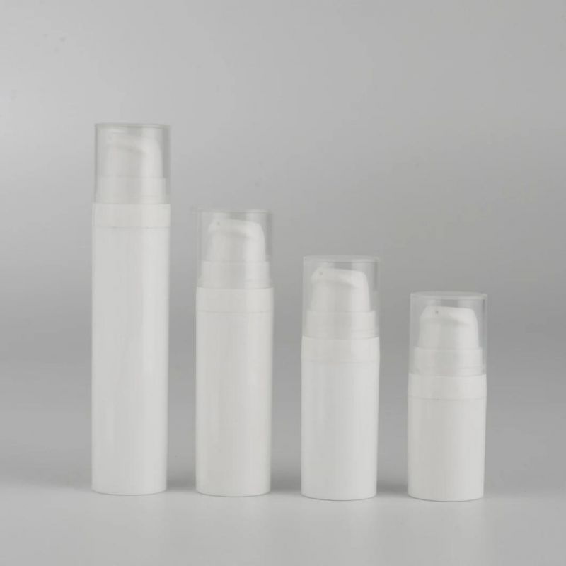 in Stock 5ml 10ml 15ml 20ml Atomizer White Head Mist Airless Spray Bottle Packaging Cosmetic Airless Pump Bottle