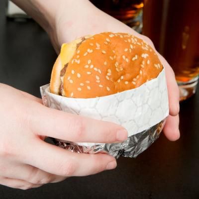 Aluminum Foil Laminated Paper for Hamburger Sandwich Wrap