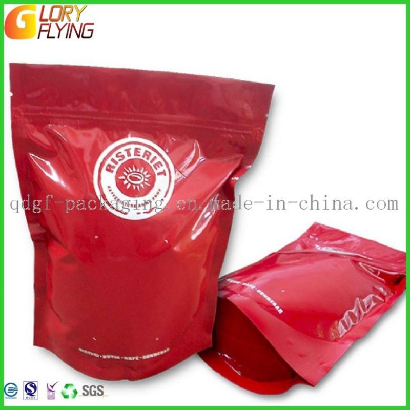 Plastic Packaging Coffee Bags Food Packaging with Zipper