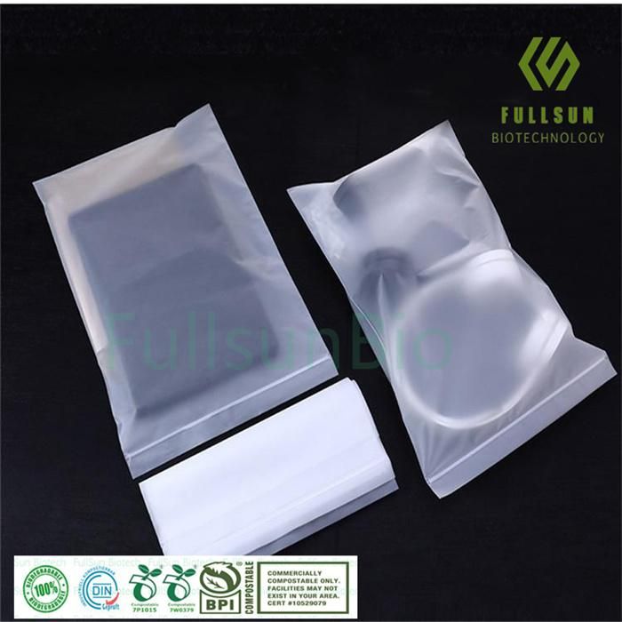 Biodegradable Packaging Zip-Lock Compostable Custom Printing Open-Top Cloth Apparel Hardware Accessories Jewelry Stationery Electronic Plastic Bags