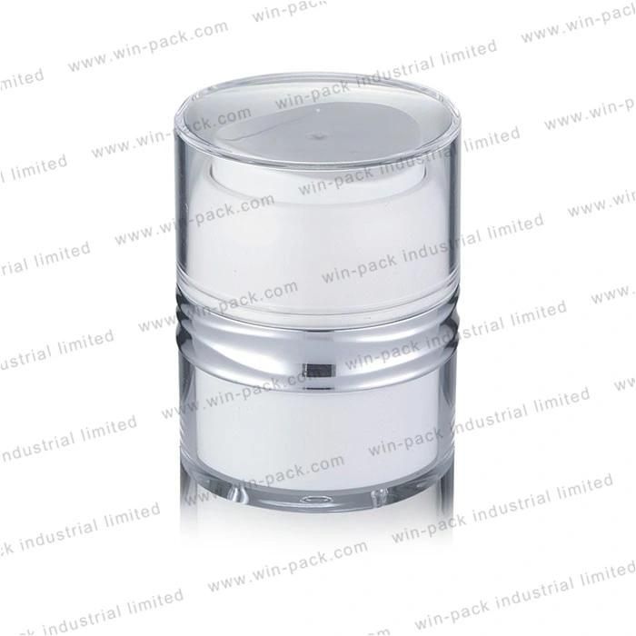 Add to Comparesharecustom 30g 50g Skin Care Empty Fancy Pretty Airless Acrylic Jar with High Quality Low Price