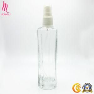 Transparent Hexagon Glass Spray Bottle