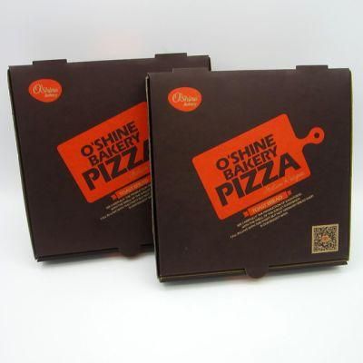 Wholesale High Quality Custom Kraft Pizza Box Corrugated Box Corrugated Board Pizza Delivery Box