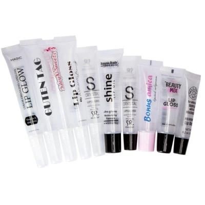 Custom Logo Cute Lip Gloss Lip Balm Packaging Empty Plastic Squeeze Soft Tube