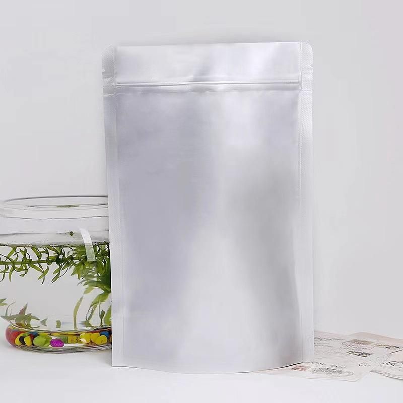 Food Grade Al Foil Food Packaging Zipper Bag