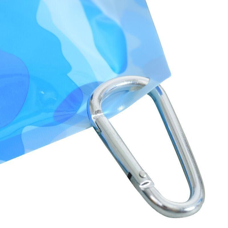 Custom Printed High Quality Doypack Plastic Folding Reusable Water Spout Pouch