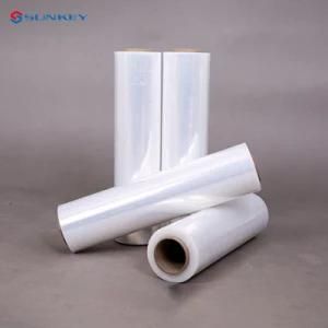 Transparent Casting Stretch PVC Cling Film Jumbo Roll Food Grade