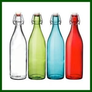 500ml Beverage Glass Bottle with Swing Cap