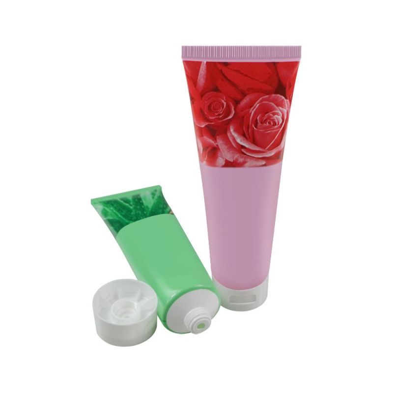 Nozzle Laminated Plastic Cosmetic Packaging Tube