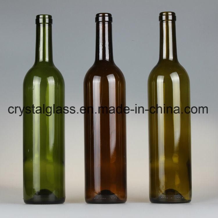 Wine Bottle 750ml Glass Bottle for Vodka Wine