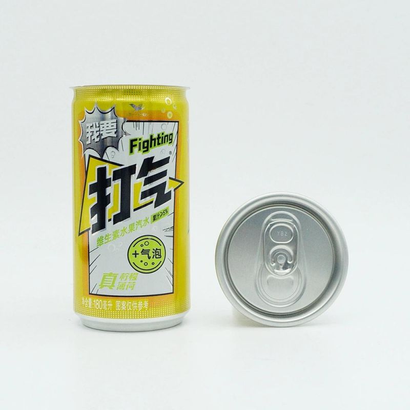 Slim 185ml Soda Cans with 200 Lids