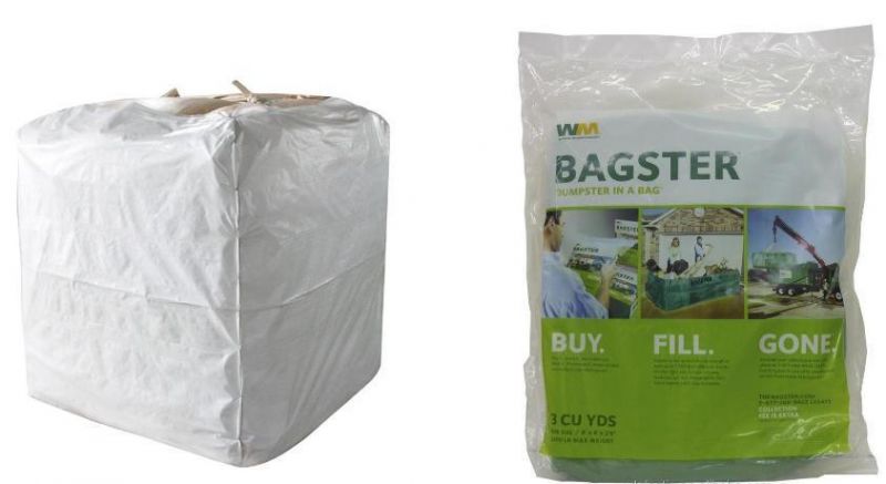 Skip Bag 3 Yards Big Bag Rubbish Construction Waste Timber Plaster Metal Bag Dumpster Skip Bag