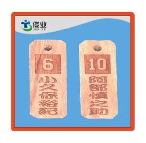 China Custom Printting Matt Kraft Paper Garment Hang Tags