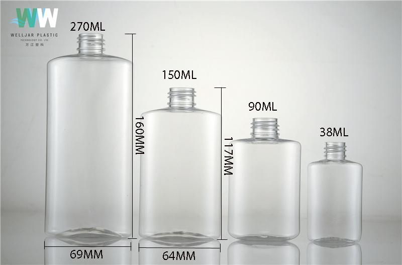 150ml Hot Sale Transparent Pet Dropper Bottle