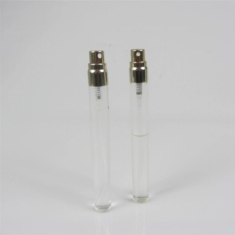 10ml 15ml Mini Small Custom Wholesale Refillable Oil Glass Black Perfume Bottle