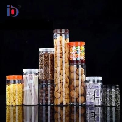 Pet Storage Plastic Jar Containers for Food Jars with Screw Top Lids