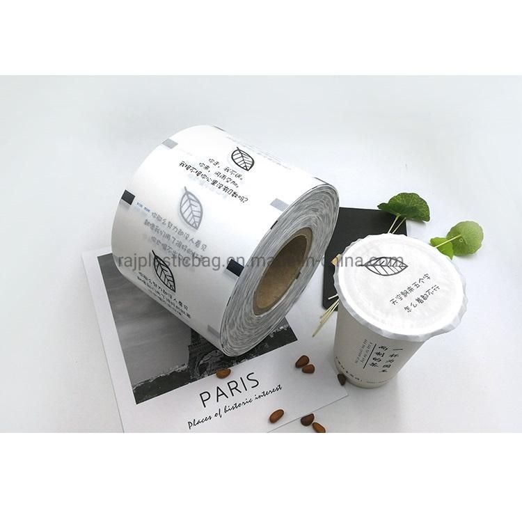 Customized Design Printed Plastic Bubble Tea Cup Sealing Film