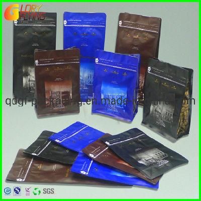 Coffee Packaging Vacuum Bag with Tin Tie for Coffee and Tea