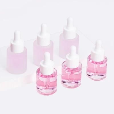 Customized Color 20ml 30ml 40ml 50ml 60ml 100ml 120ml Essential Oil Dropper Serum Glass Bottles