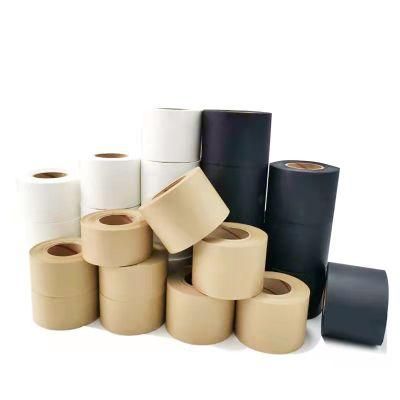 Gummed Paper Tape Water Activated Brown Reinforced Kraft Paper Packaging Shipping Tape