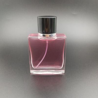 Fashion Glass 100ml Cosmetic Clear Packaging Perfume Bottle