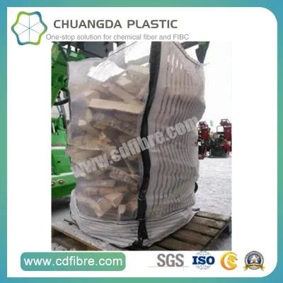 Big Bulk FIBC Container Mesh Bag for Packing Wood