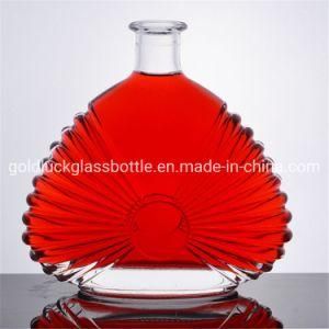 750ml Glass Bottle Unique Shape Spirit Bottles for Bottle Glass Manufacturers