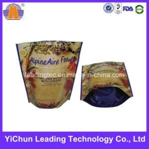 Flat Bottom Ziplock Custom Plastic Food Packing Bag