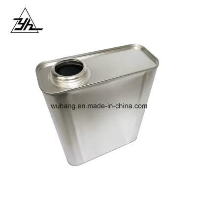 1 Liter Square Glue Metal Can Engine Oil Can