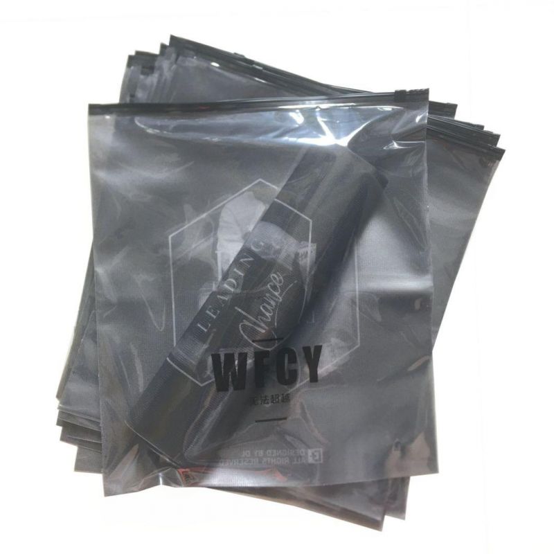 Clothing Packaging Bags Zipper Bag PE Poly Bags Customized OEM Logo