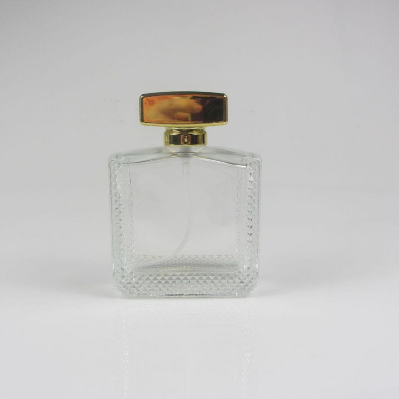 Luxury Clear Empty Glass Perfume Bottle with Packaging