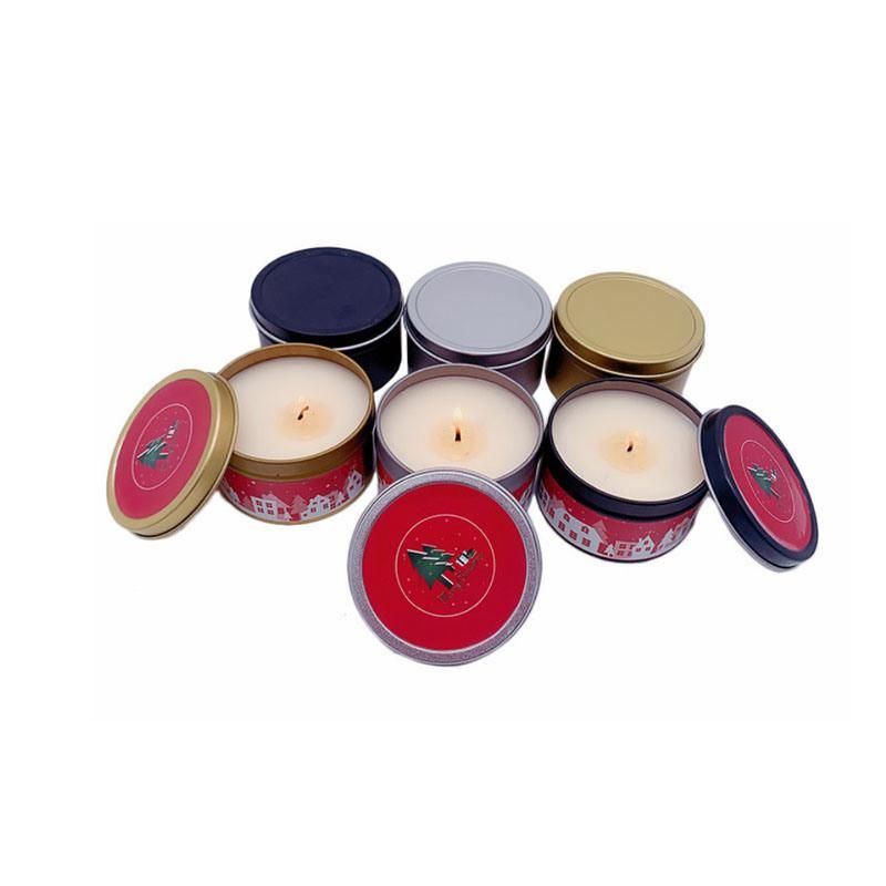 Seamless 4oz Travel Candle Tin Cans