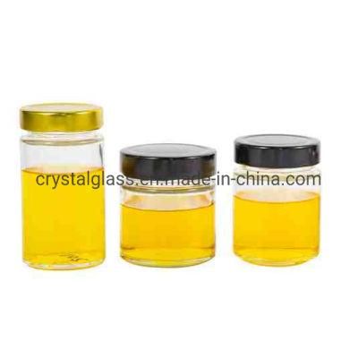 Unique Design 106ml 212ml 314ml Honey Glass Ergo Jars for Honey Jam Jelly Storage
