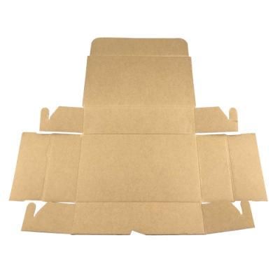 Folding Kraft Corrugated Paper Box with Your Logo