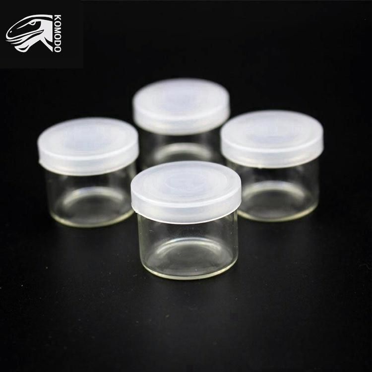 China Supplier Food Grade Latest 6ml Clear Glass Jar