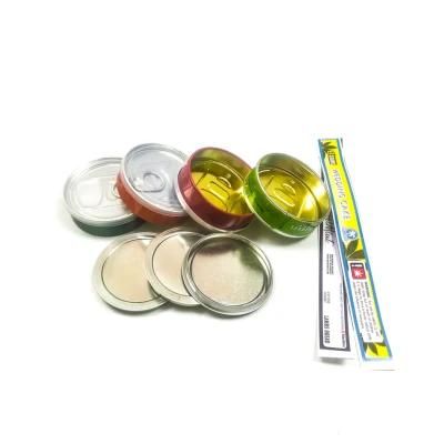 3.5g Tin Can with Plastic Clear or Black Lids for Tea Herb