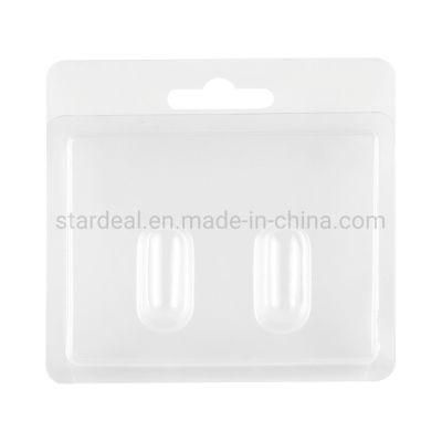 Custom Plastic Packaging PVC Empty Eyelash Blister Clamshell