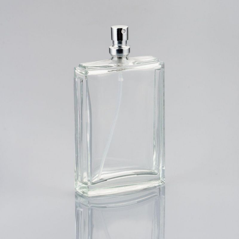 Luxury Fragrance Empty Perfume Bottle with Silver Spray Pump