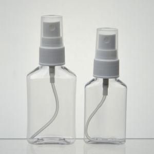 40ml 60ml Santizer Bottle, Alcohol Plastic Bottle, Small Flat Bottles