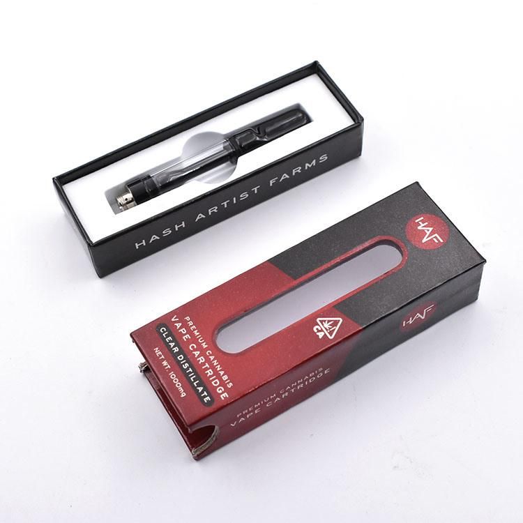 Custom Vape Cartridge Box Packaging with Window