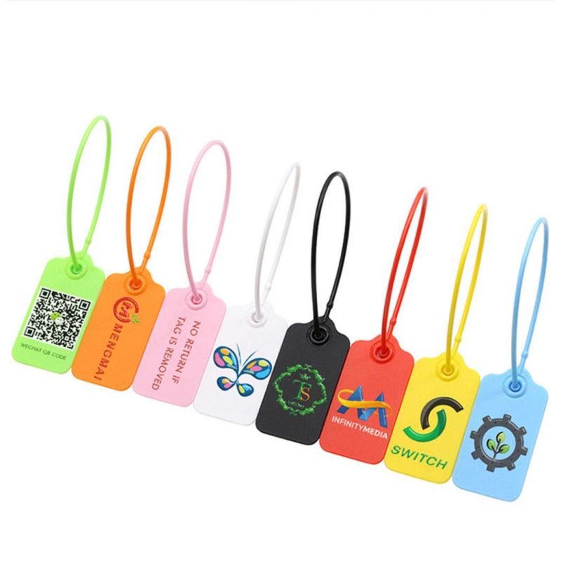 High Quality Fashion Customized Printed White Black Eco Friendly UV Custom Paper Hangtags Clothing String Hanging Hang Tag