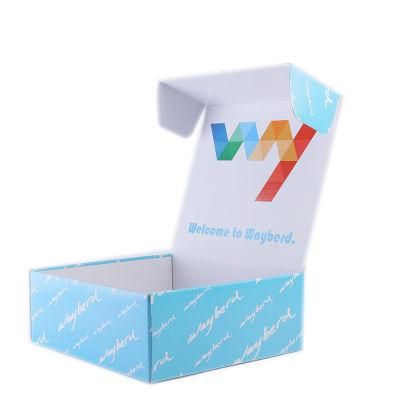 Custom Logo Printed Corrugated Wholesale Color Shipping Box