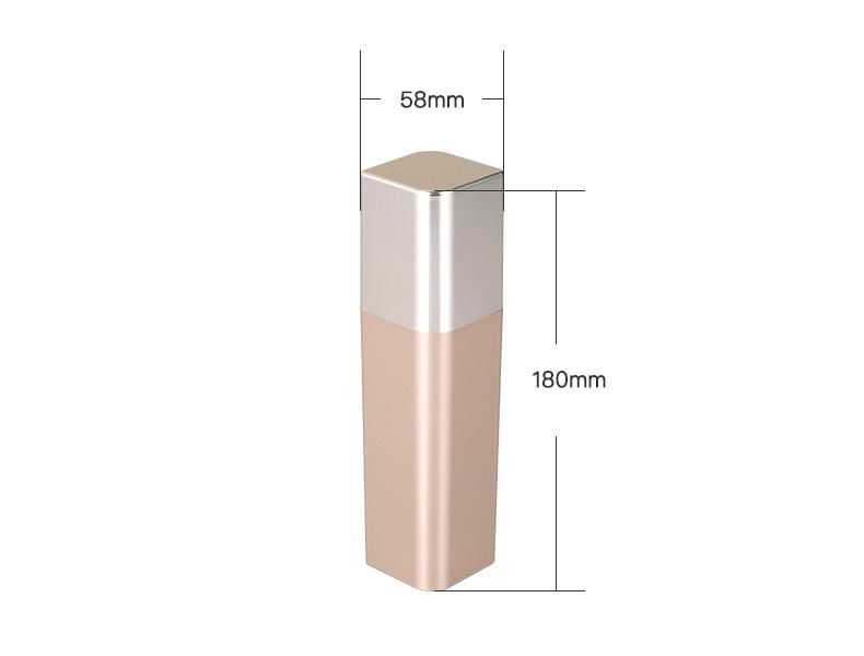 Hot-Selling Luxury Custom Made Cosmetic Bottle 120ml Plastic Bottle Lotion Bottle Airless Bottle Acrylic Bottle